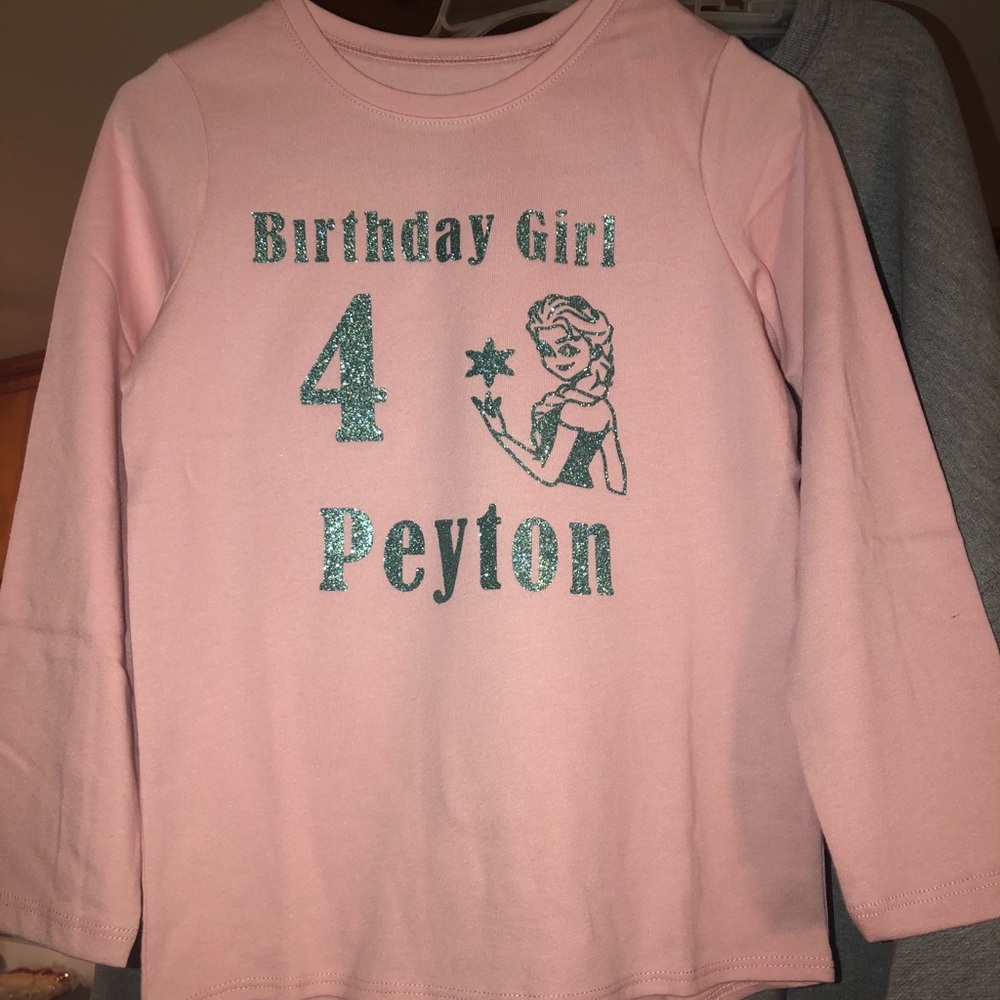 Birthday shirts